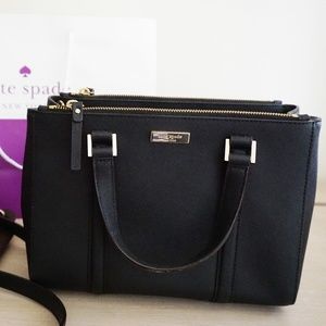 Kate Spade Black Newbury Lane Small Crossbody
